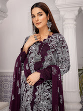 Mahnur Unstitched 3 Piece D#04